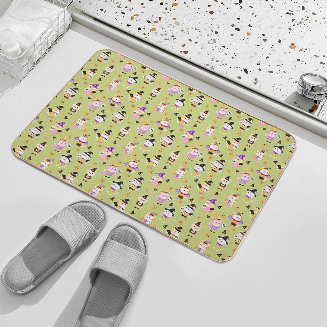 Halloween Day  Dirt-Trapping Bath Mat
