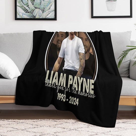 Liam Payne Thanks For Memories Velvety-soft Throw Blanket