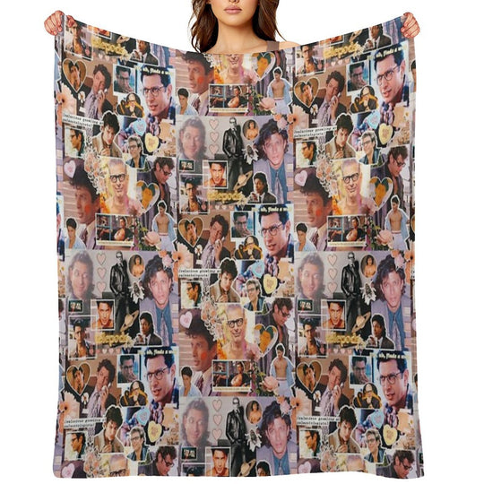 Jeff Goldblum Velvety-soft Throw Blanket