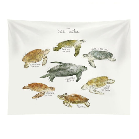 Sea Turtles Tapestry
