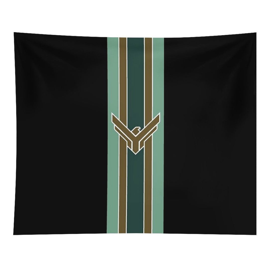 Dune - House Atreides Banner Stripes (Green) - Tapestry