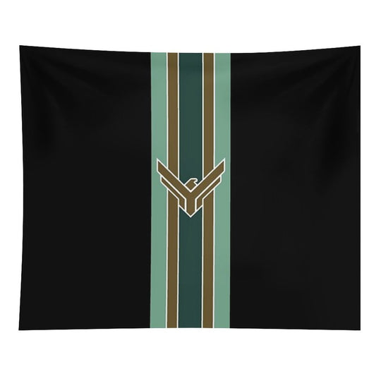 Dune - House Atreides Banner Stripes (Green) - Tapestry