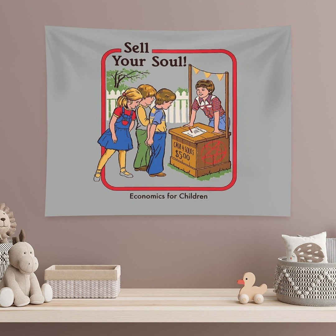 Sell Your Soul Tapestry