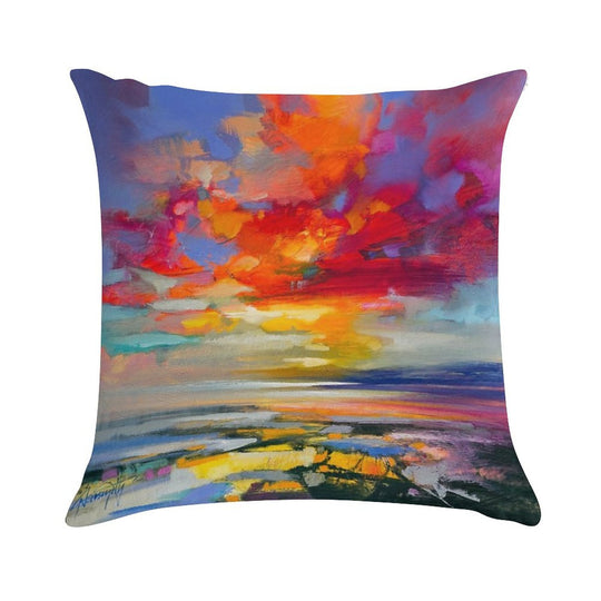 Vivid Light 2 Soft Easy Maintenance Throw Pillow