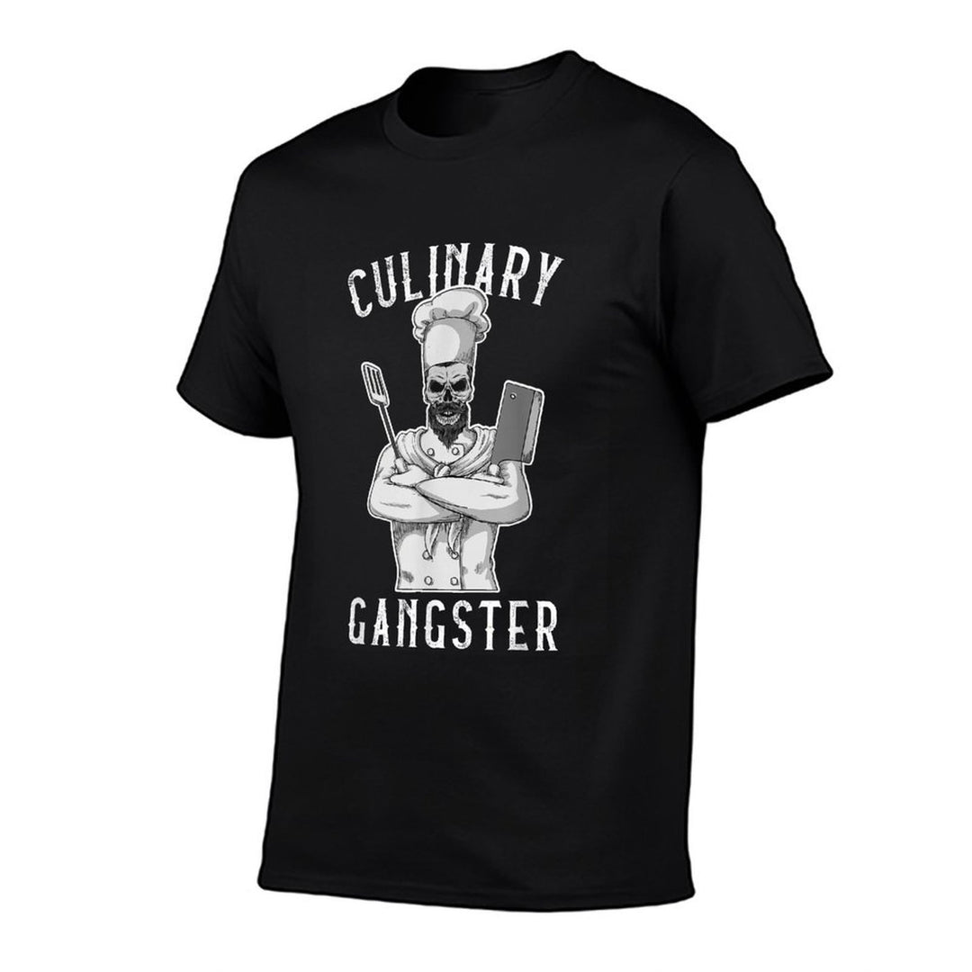 Culinary Gangster Cooking Kitchen Cook Chef Restaurant Grill  Versatile T-Shirt