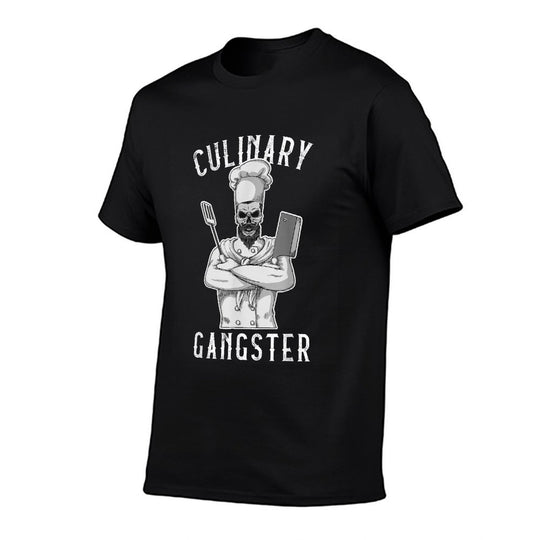 Culinary Gangster Cooking Kitchen Cook Chef Restaurant Grill  Versatile T-Shirt