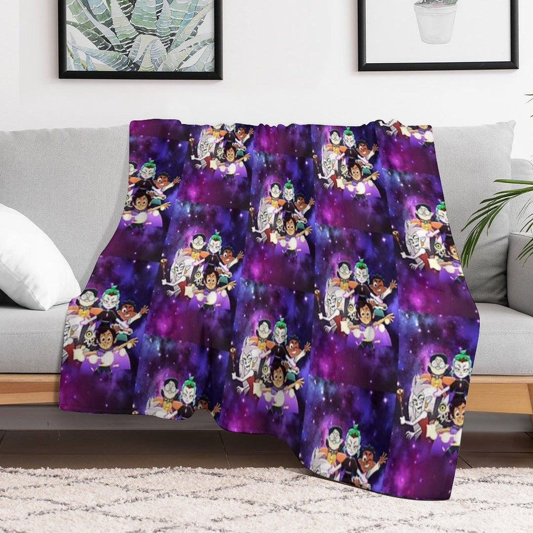 The Owl House Team Anti-pilling Throw Blanket