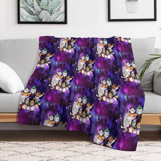 The Owl House Team Anti-pilling Throw Blanket