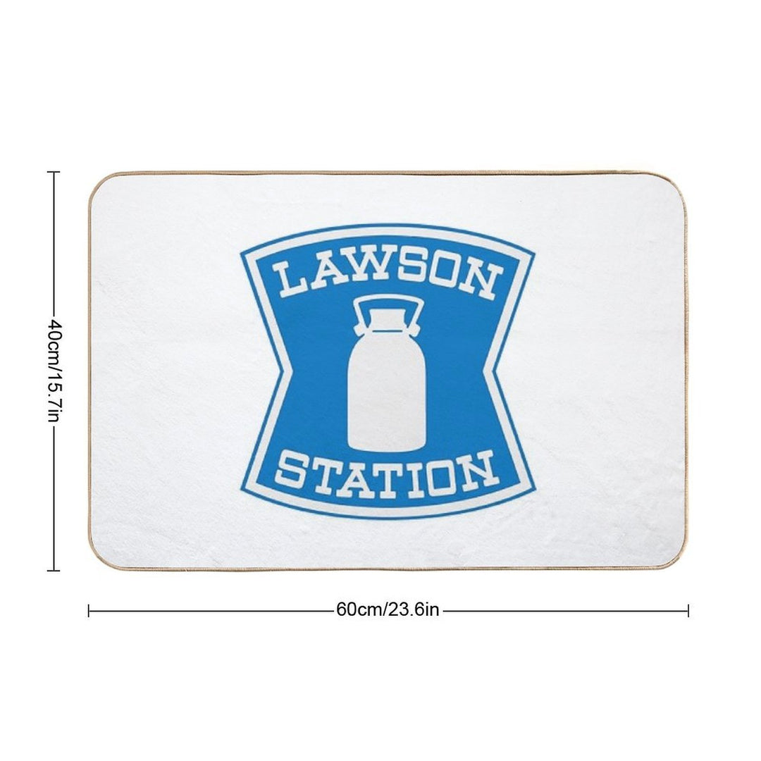 Lawson Station - Japanese Convenience Store  Odorless Bath Mat