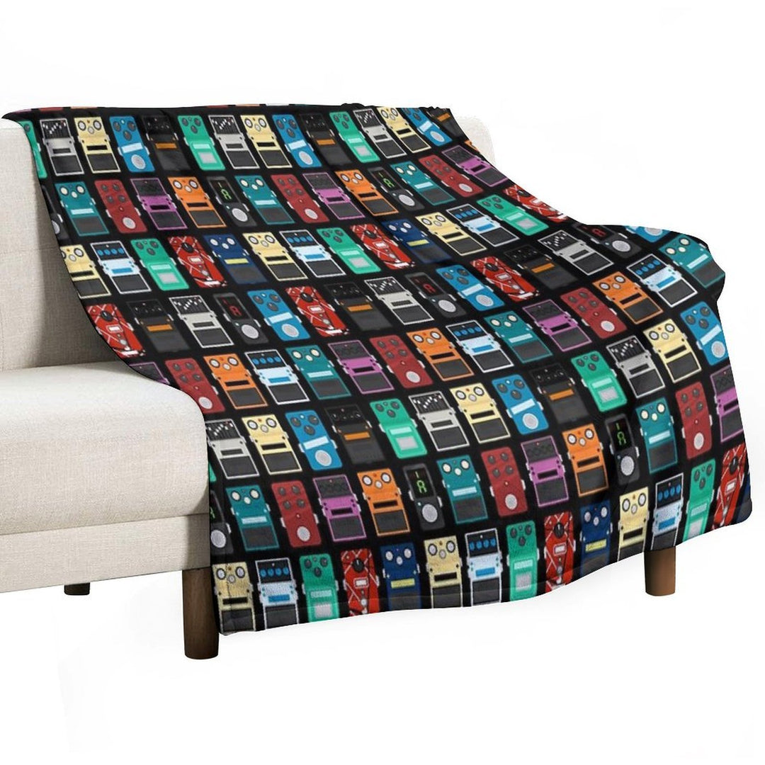 Pedal Board Compact Throw Blanket