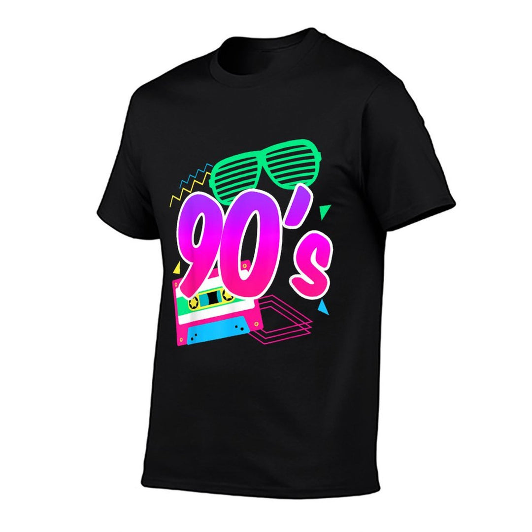 1990s 90s Retro I Heart The Nineties  Stretchy T-Shirt