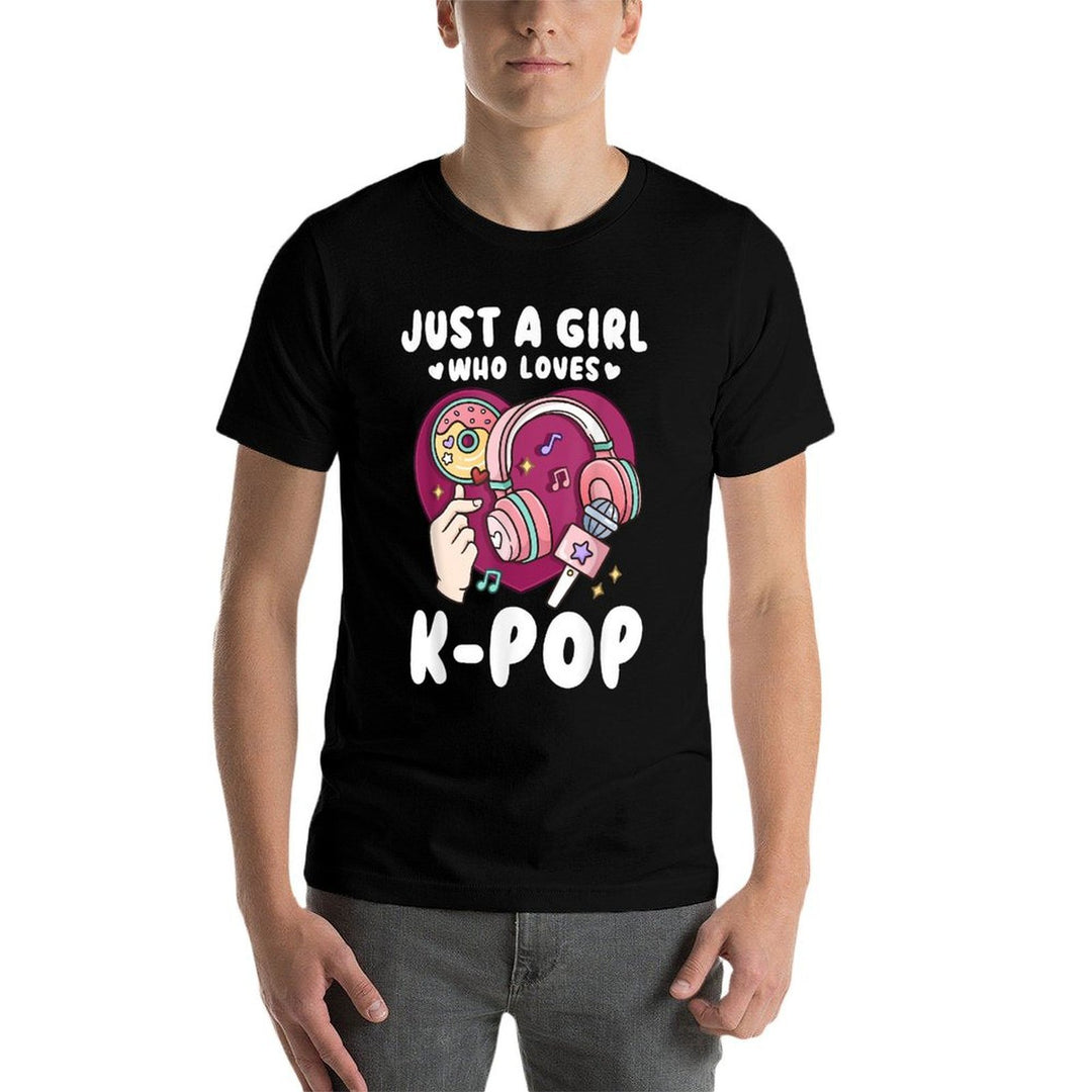 K-Pop Just A Girl Who Loves K-Pop  Breathable T-Shirt