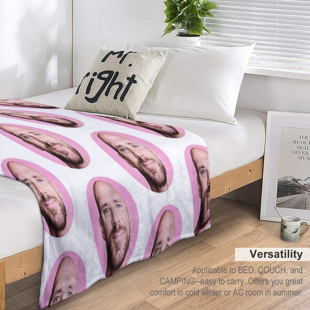 Johnny Sins Pornstar Machine-washable Throw Blanket