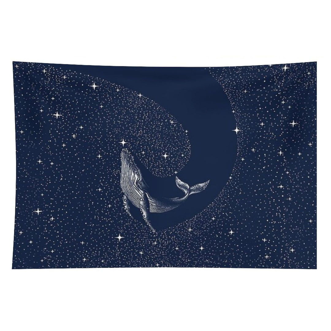 Starry Whale Tapestry
