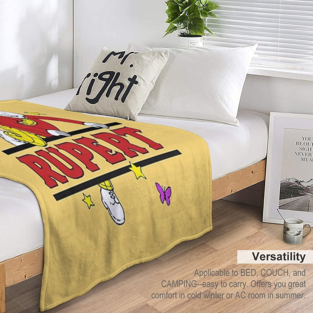Rupert Bear Premium Throw Blanket