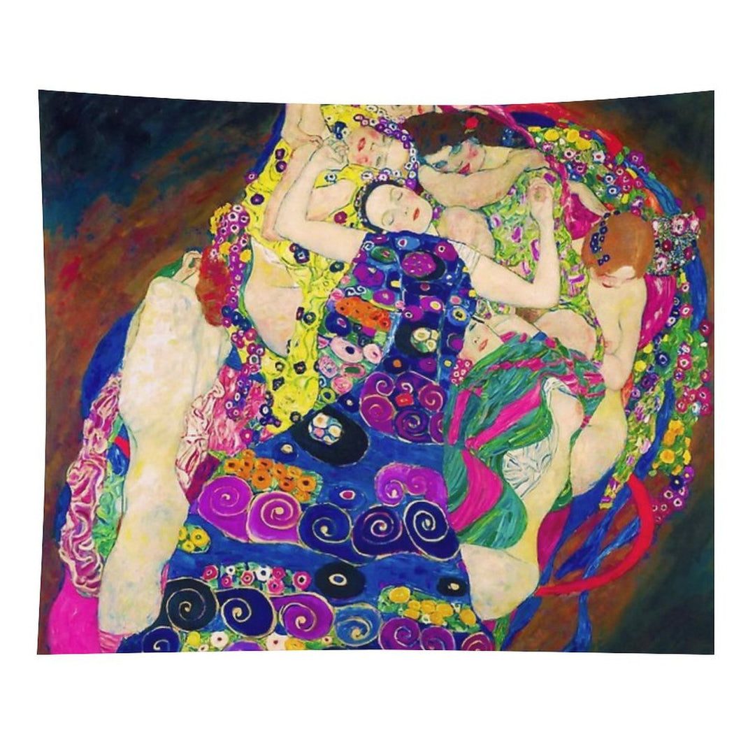 Gustav Klimt Die Jungfrauen (The Virgins) Tapestry