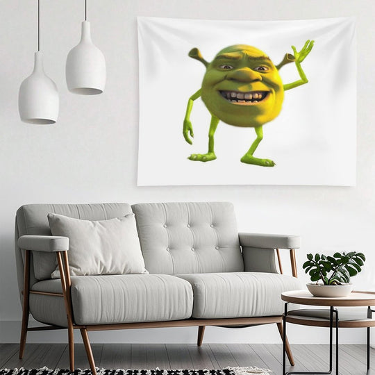 Shrek Wazowski Tapestry
