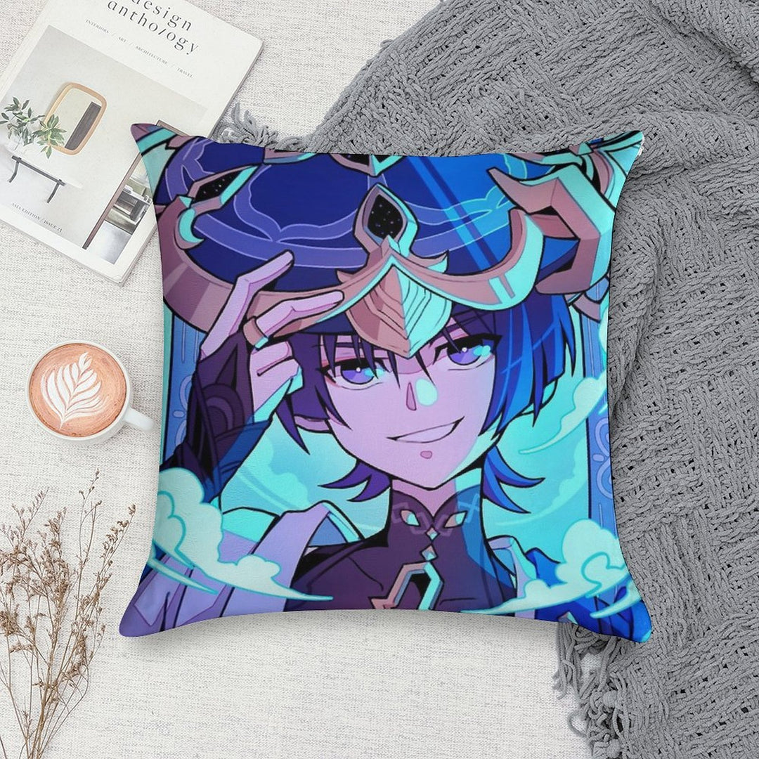 Scaramouche - Wanderer Soft Ultra-Soft Texture Throw Pillow