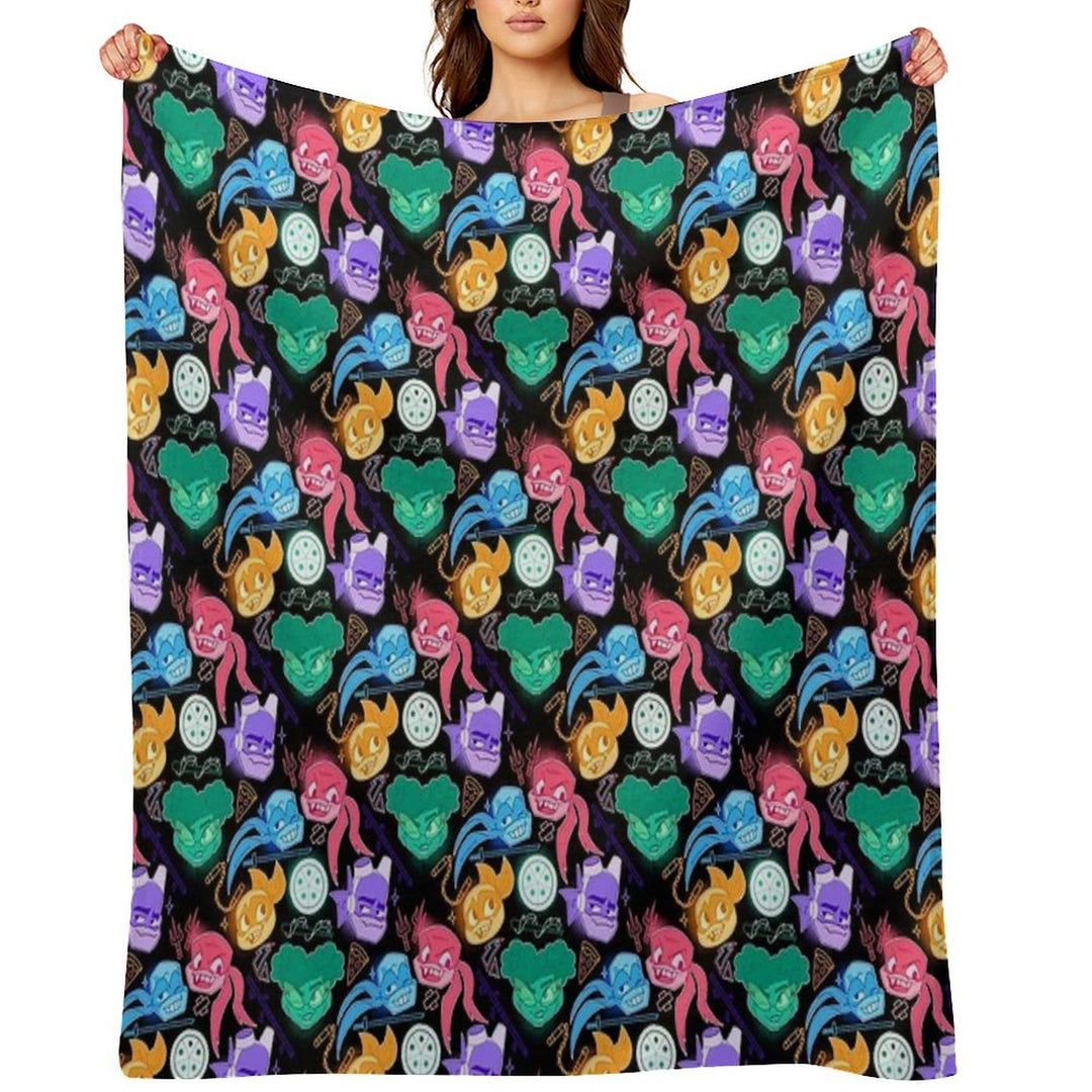 Turtle Power! Versatility Throw Blanket