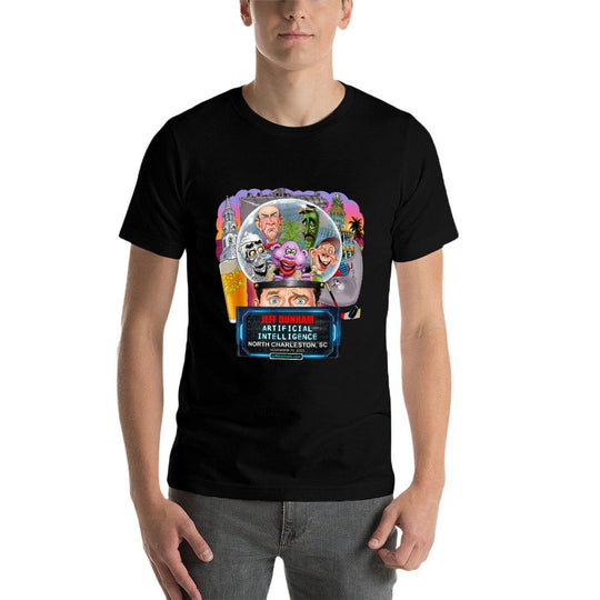 Jeff Dunham North Charleston, SC  Oversized Silhouette T-Shirt