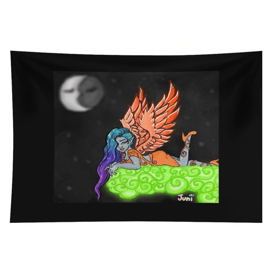 Space Angel Living in The Clouds Tapestry
