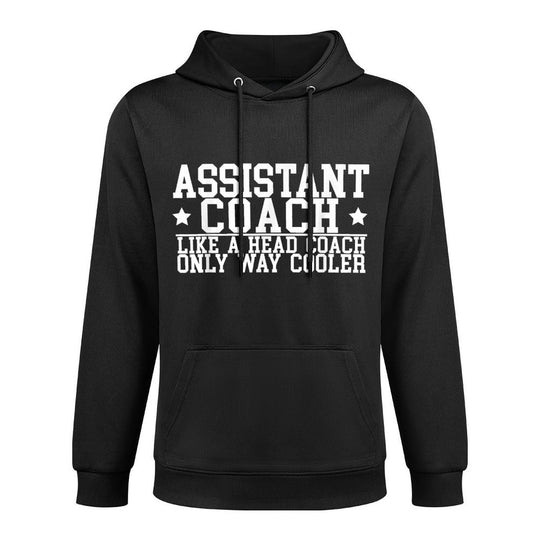 Assistant Coach Funny Sports Coaching Gift Pilling-Resistant Hoodie