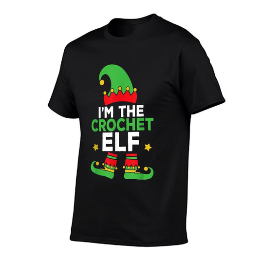 Im The Crochet Elf Cute Family Holiday Matching Christmas  Graphic-printed T-Shirt