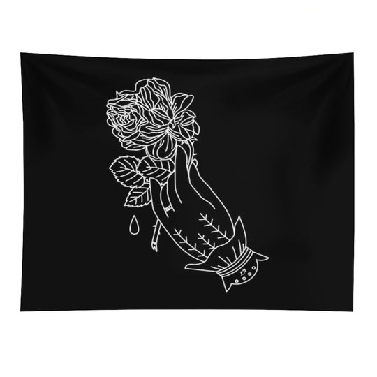 Old Victorian Hand Tapestry