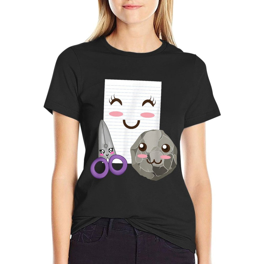 Rock Paper Scissors Funny Group Halloween Costumes  Quick-drying T-Shirt
