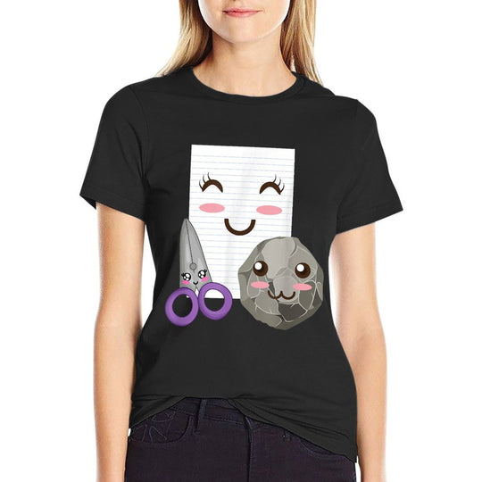 Rock Paper Scissors Funny Group Halloween Costumes  Quick-drying T-Shirt