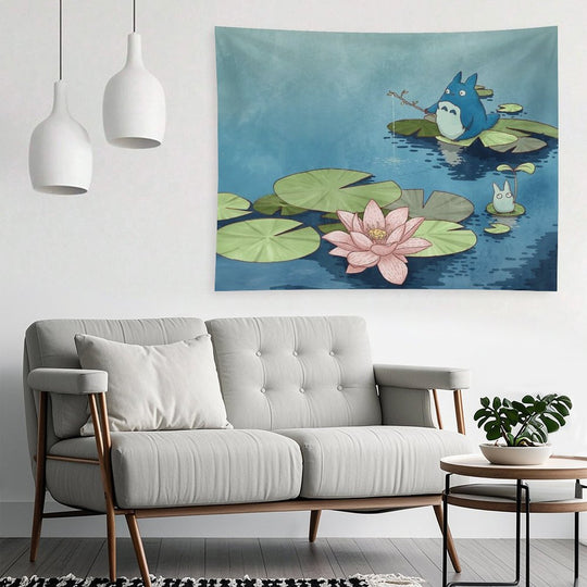 Fishing in The Pond Tapestry