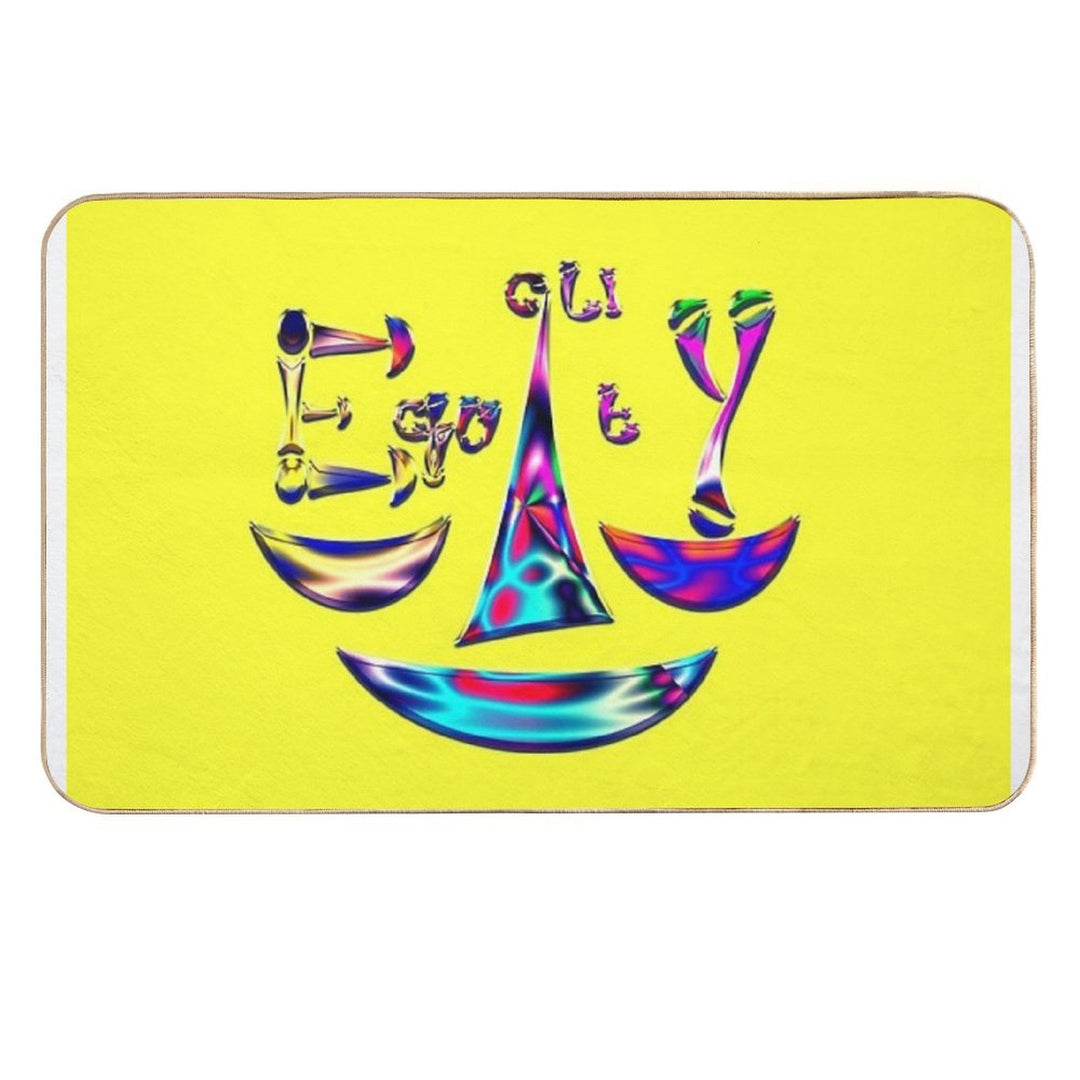 Equality & Equity 12  Slip-Resistant Bath Mat