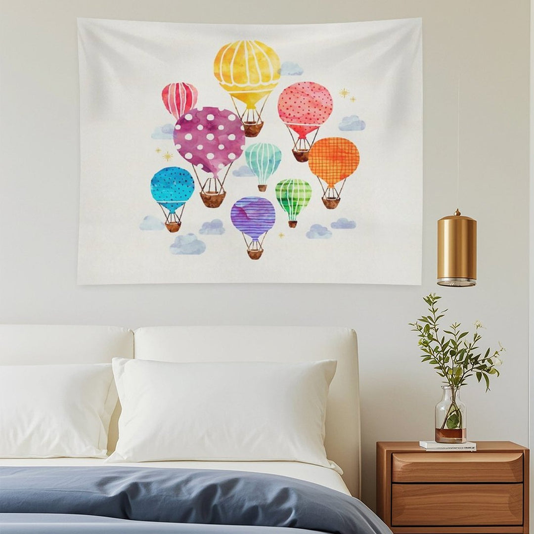 Hot Air Balloon Tapestry