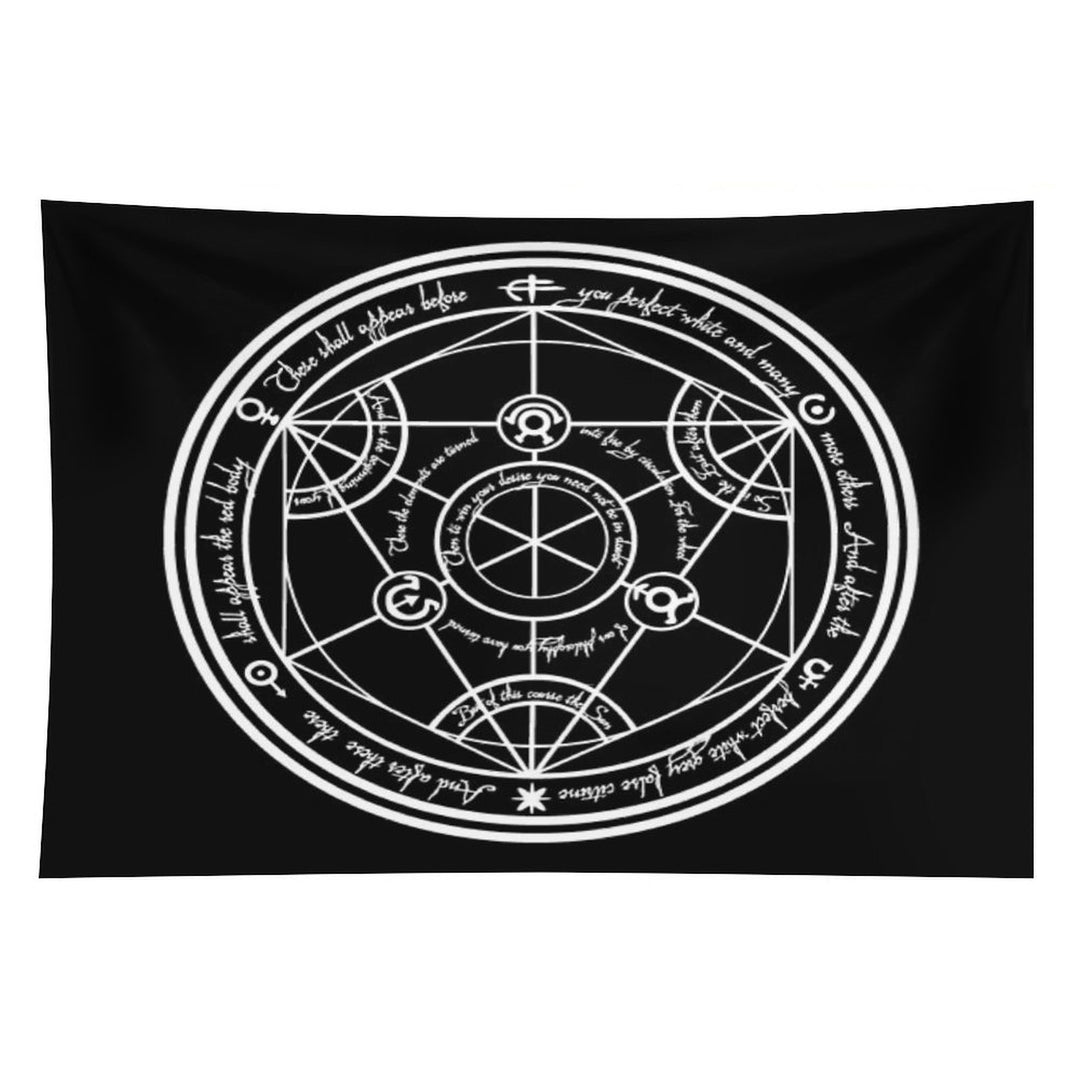 Human Transmutation Circle Tapestry