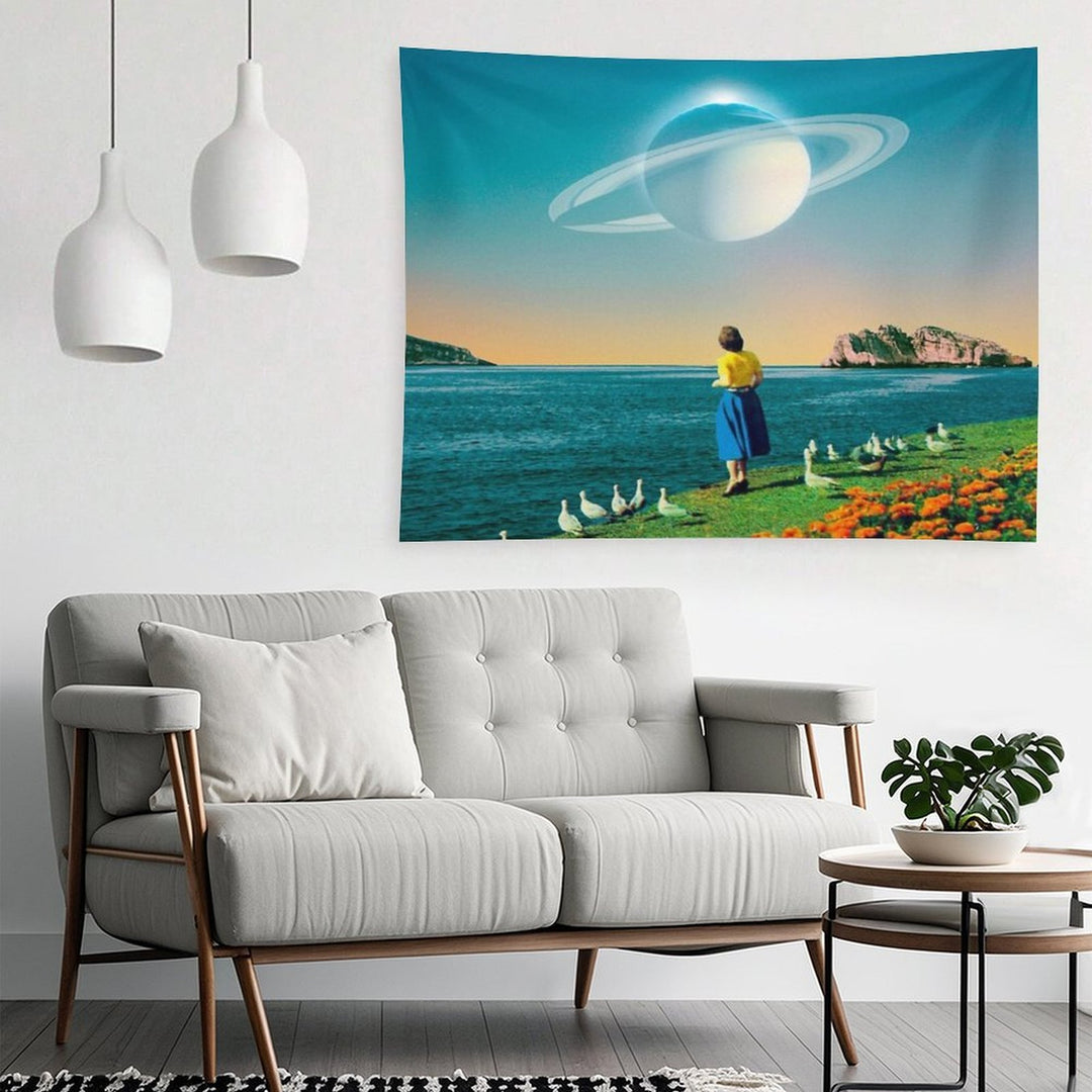 Watching Planets Tapestry