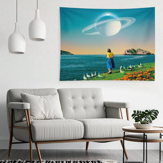 Watching Planets Tapestry