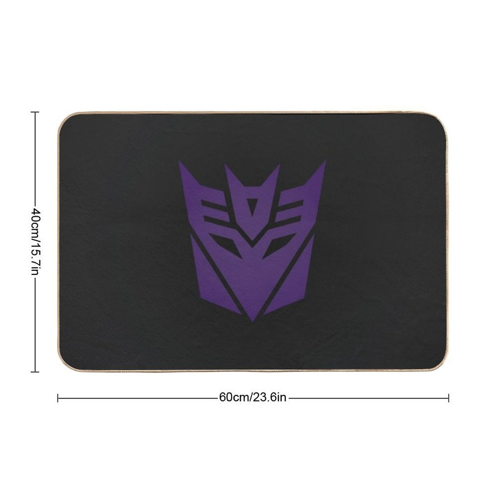 Decepticons Logo Durable Bath Mat