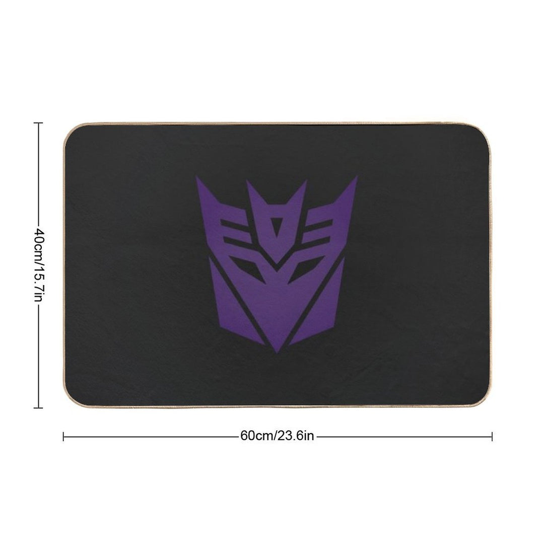 Decepticons Logo Durable Bath Mat