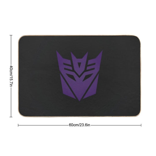 Decepticons Logo Durable Bath Mat