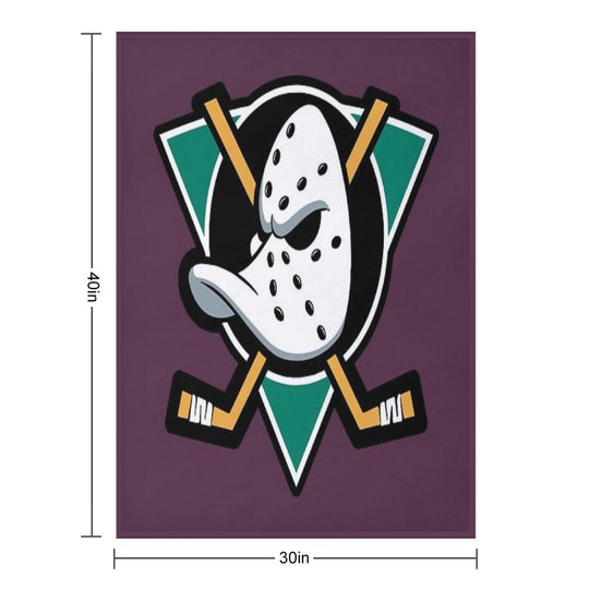 Mighty Ducks Lightweight Throw Blanket