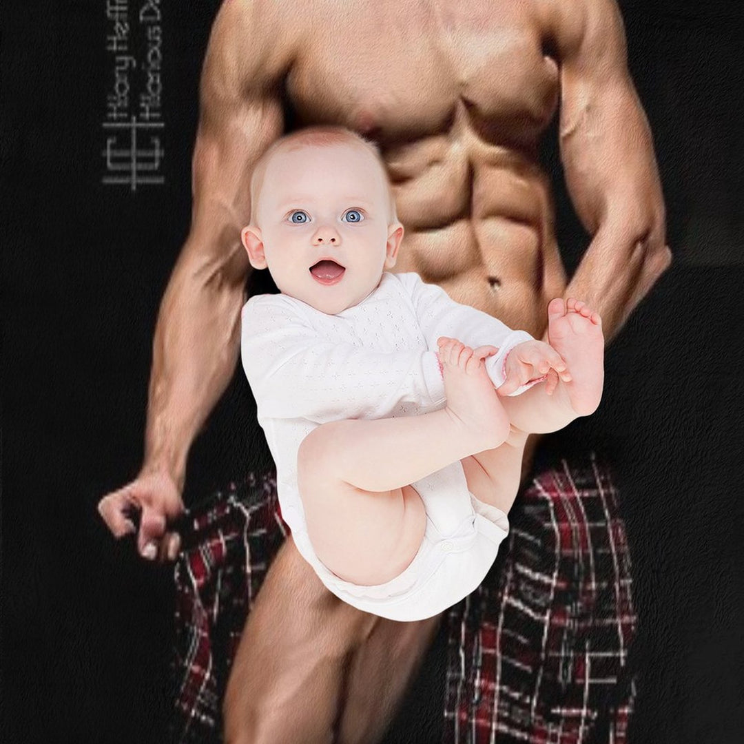 Sam Heughan Machine-washable Throw Blanket