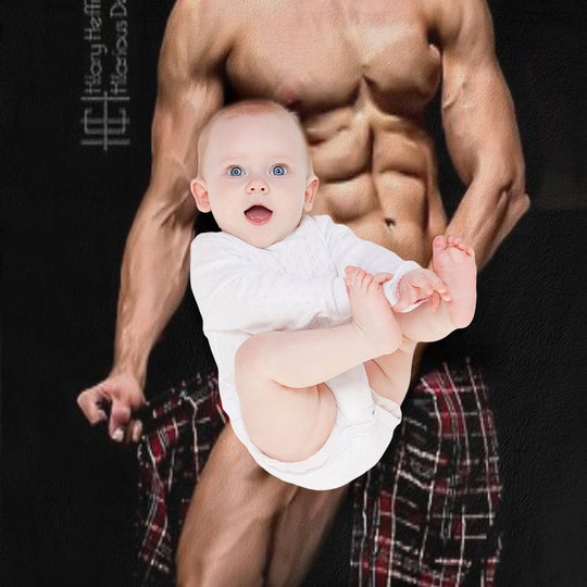 Sam Heughan Machine-washable Throw Blanket