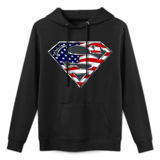 Superman All American Shield T Machine Washable Hoodie
