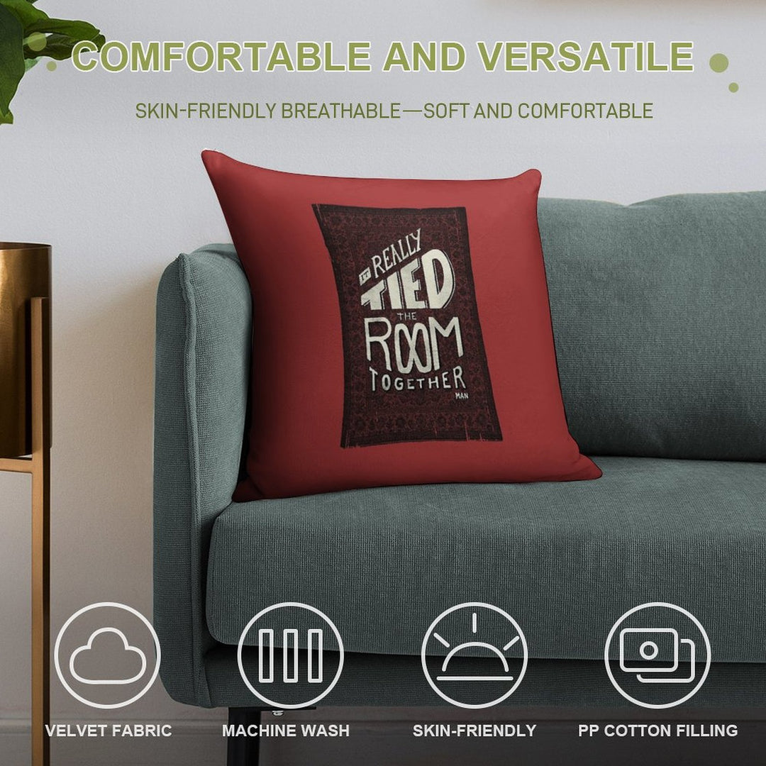 The Rug Soft Ultra-Soft Texture Throw Pillow