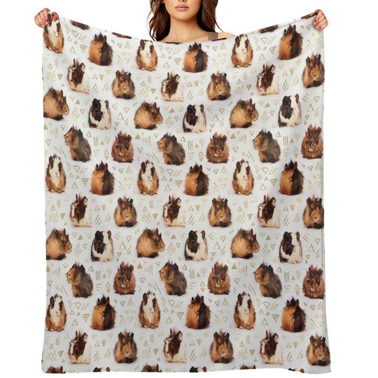 The Essential Guinea Pig Plush Throw Blanket