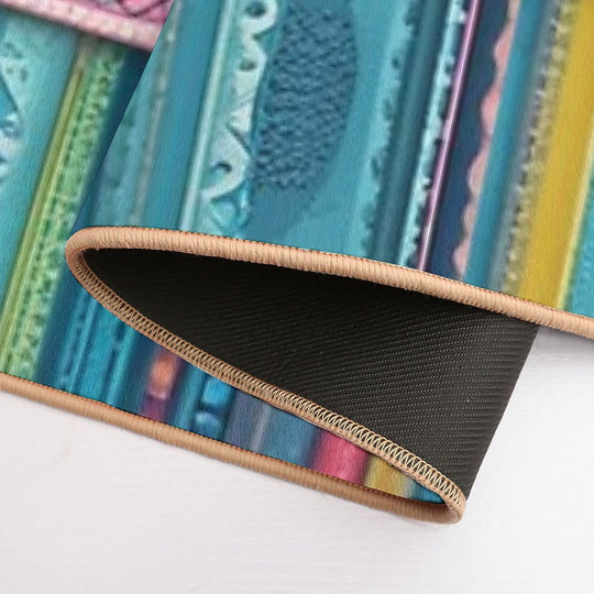 Colorful Patterns  Absorbent Bath Mat