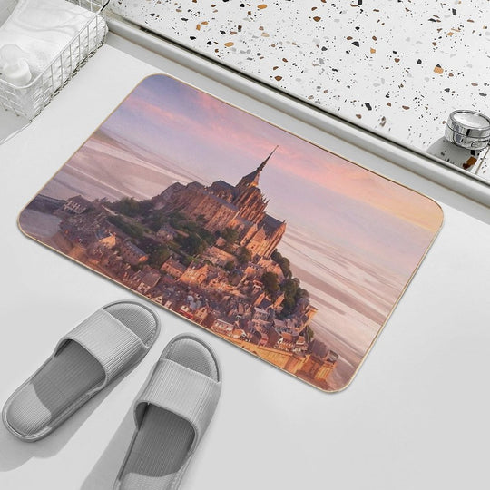 Mont-Saint-Michel, France  Stain-Proof Bath Mat
