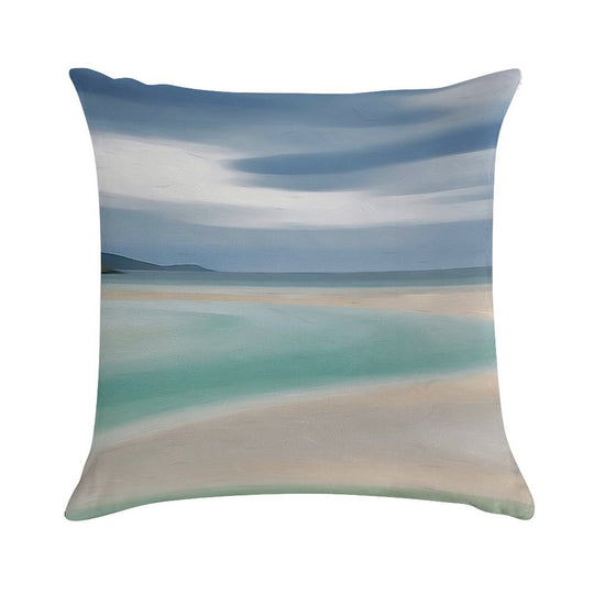 Isle of Harris Beach, Scotland Soft Style Accent Throw Pillow