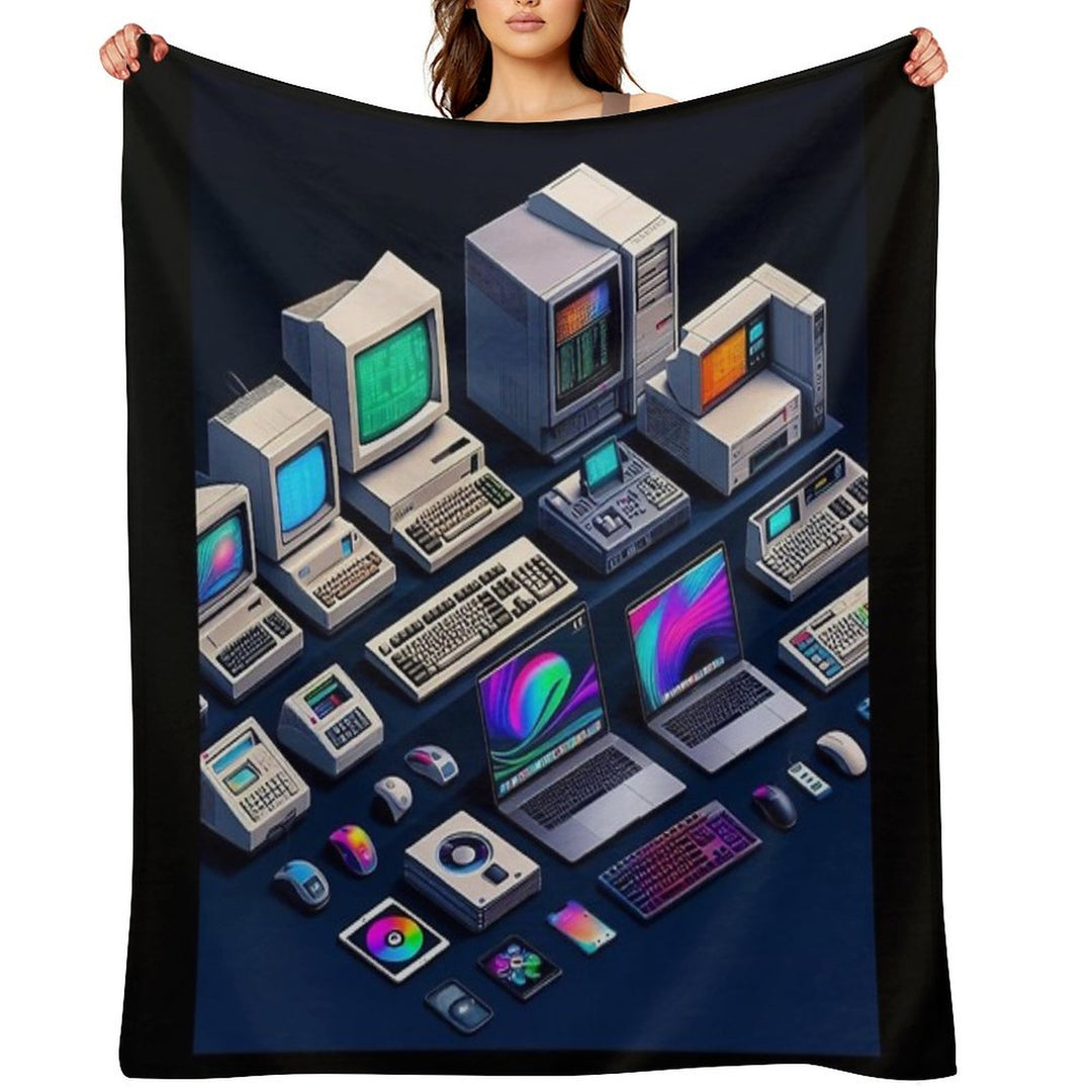 Computers #3 Comfort Throw Blanket