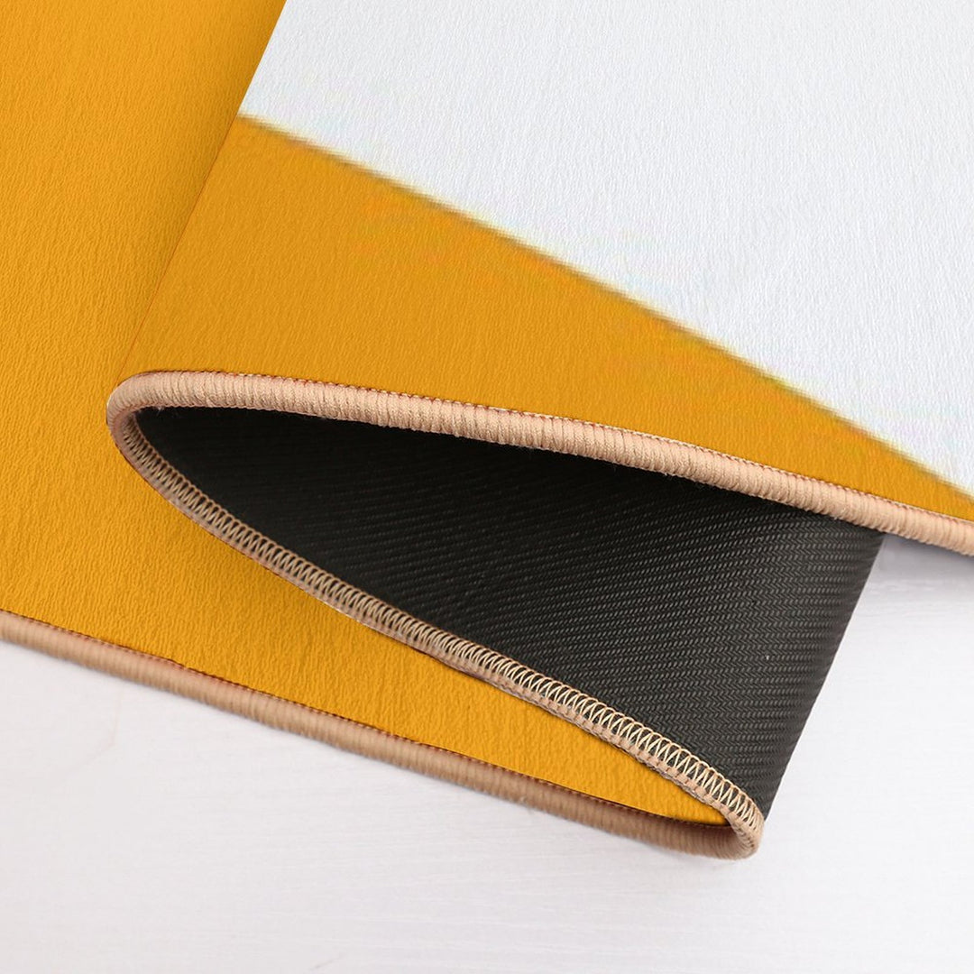 Colorful Geometric Design  High-Traffic Bath Mat